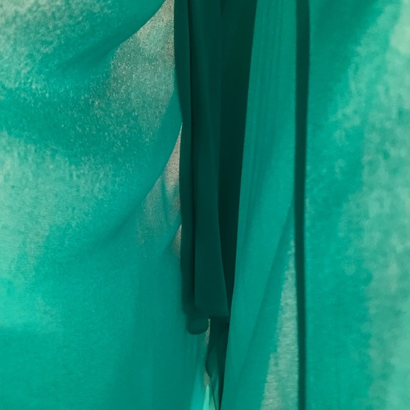 Floaty long green dress by Michael Kors new without tags - Picture 8 of 8